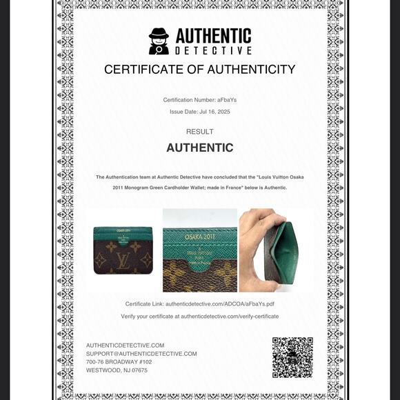 Louis Vuitton Osaka Cardholder Wallet - Picture 2 of 12